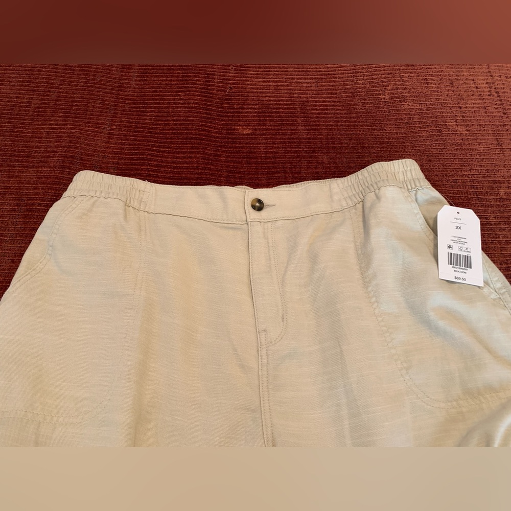 Beige Khaki Light Casual Pants (Belk) - Picture 4 of 9